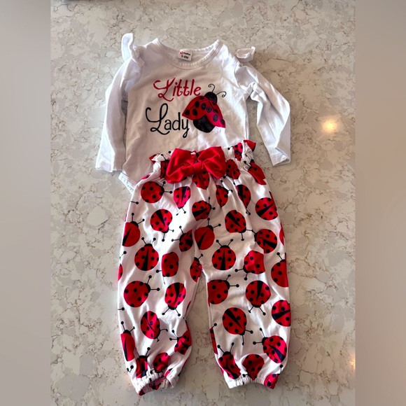 PatPat Other - 3-6M Girls Little Ladybug Kids Set